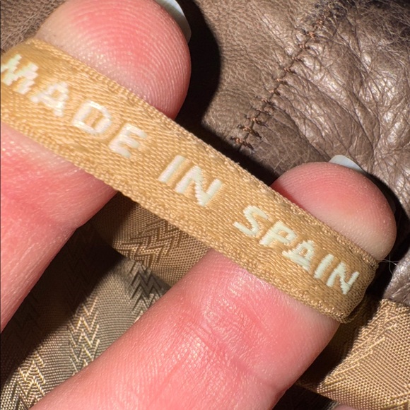 Vintage Cortefiel Brown Leather Jacket | Made in Spain | Men’s 40 - Picture 10 of 16